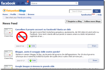 Comunicazione di servizio: potete seguire Creare blog direttamente dal ...